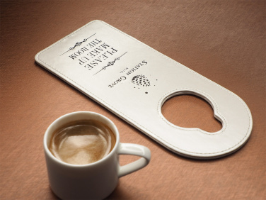 Logo trade promotional giveaways image of: DND door sign 1111119