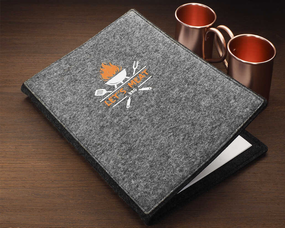 Logo trade promotional item photo of: Menu cover Ambiente 1643246