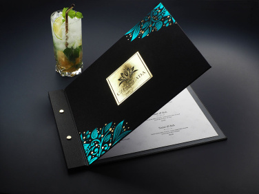 Logo trade promotional merchandise photo of: Menu cover 1681280