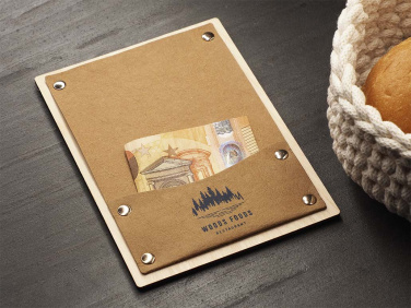 Logo trade business gifts image of: Bill holder 1053121