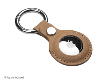 Logo trade promotional items image of: Keyring with holder for AirTag 1914106