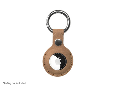 Logo trade promotional items image of: Keyring with holder for AirTag 1914106