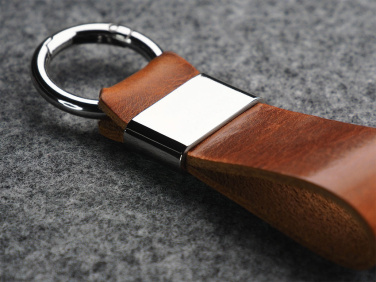 Logo trade promotional items image of: Keyring 1710141
