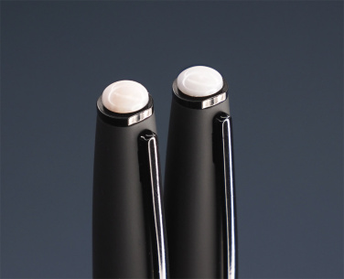 Logotrade business gift image of: Opal stone Pen set 1286036