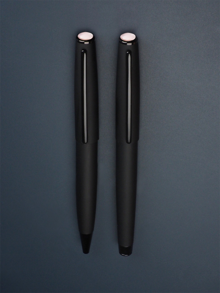 Logotrade business gift image of: Opal stone Pen set 1286036