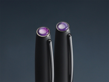 Logo trade promotional gift photo of: Amethyst Pen set  1288036