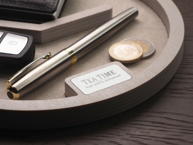 Logo trade promotional item photo of: Wooden desk organiser 1817121