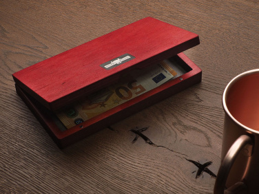 Logo trade corporate gifts picture of: Wooden bill box 1816121