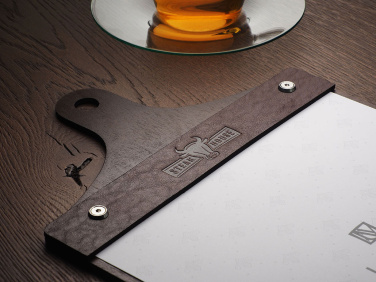 Logo trade promotional gifts picture of: Menu cover 1861121