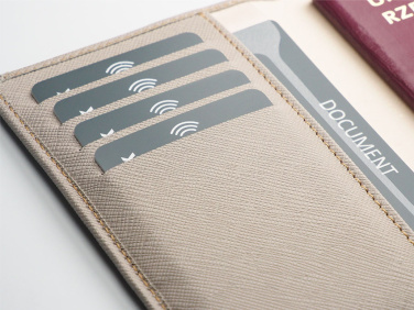 Logo trade promotional product photo of: RFID passport case 1301113