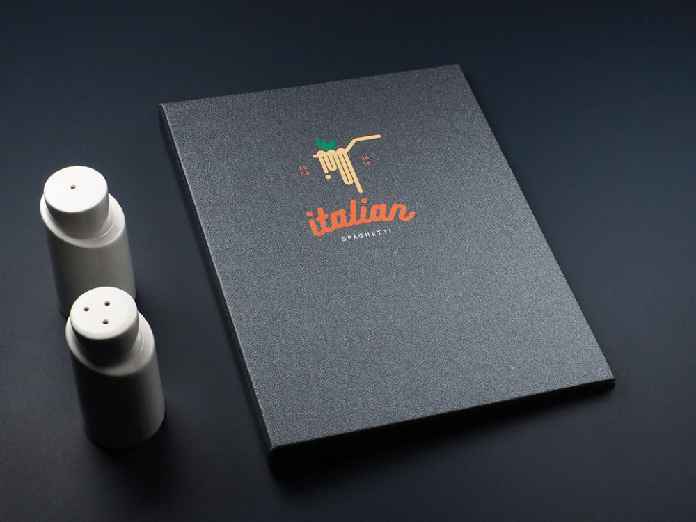 Logo trade advertising product photo of: Menu cover 1952280