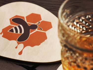 Logo trade promotional merchandise photo of: Coaster 1607121