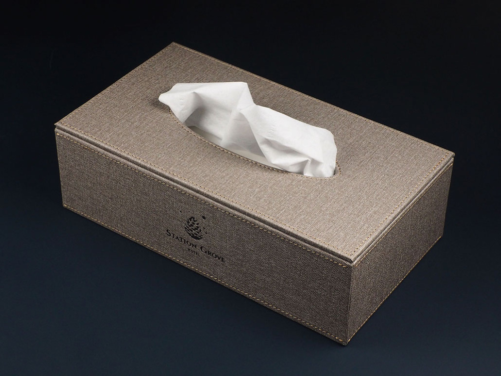Logo trade corporate gift photo of: Tissue box 992321