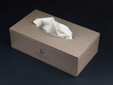 Logo trade advertising product photo of: Tissue box 992321