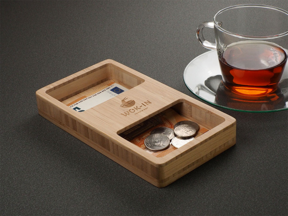 Logotrade promotional item picture of: Wooden payer 2080292