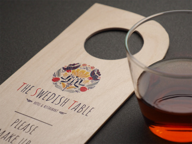 Logo trade promotional merchandise photo of: DND door sign 1160121