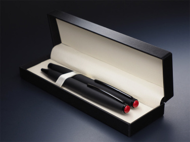 Logotrade advertising product image of: Coral stone Pen set 1285036
