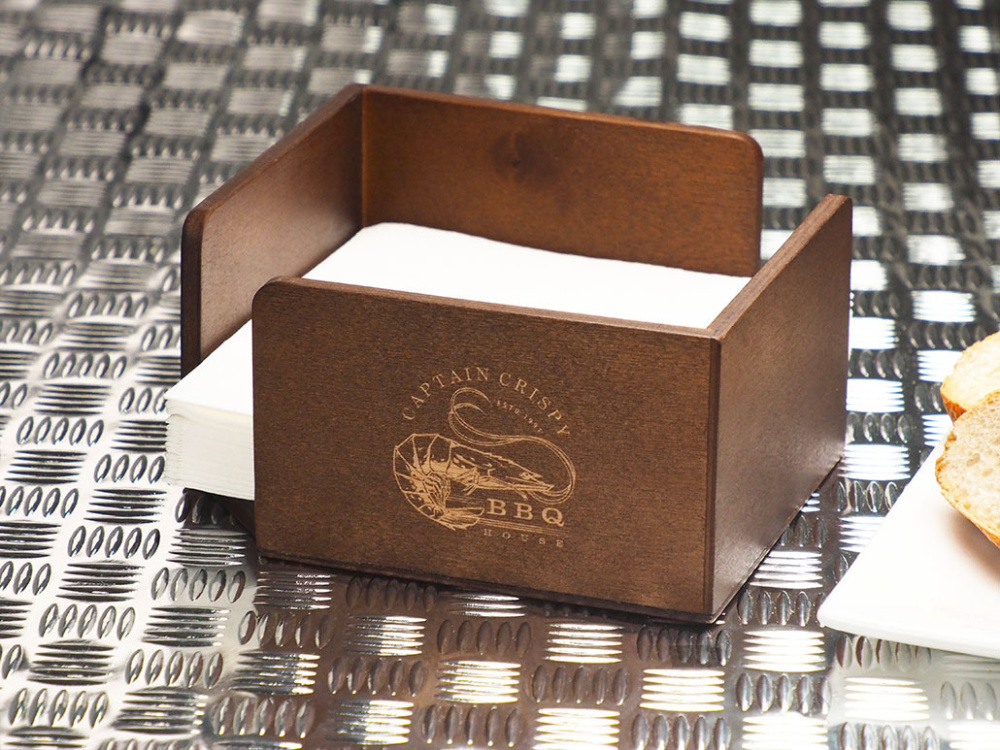 Logotrade promotional item picture of: Napkin box 1957121