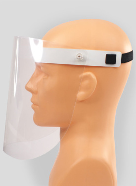 Logo trade promotional merchandise photo of: TEMIDA tilting face shield 1424162