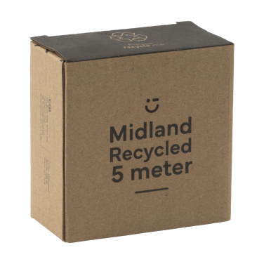 Logo trade promotional gift photo of: Midland Recycled 5 metre tape measure