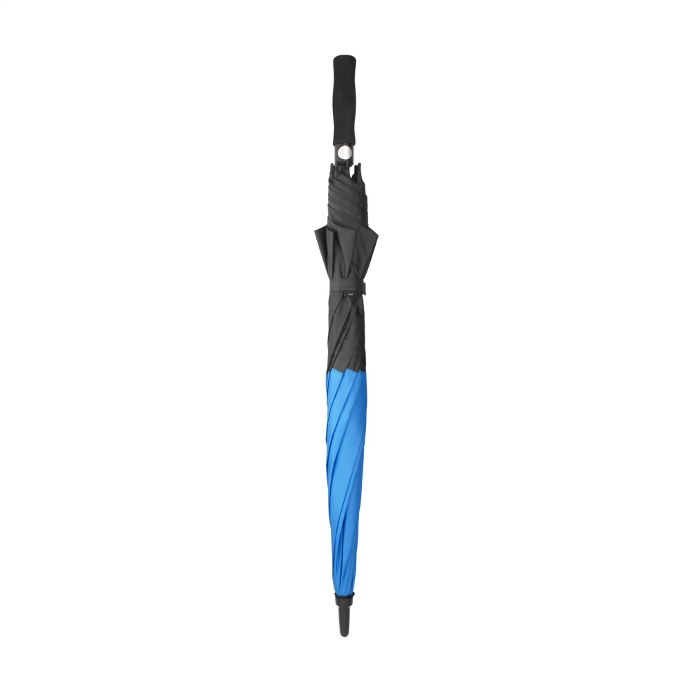 Logo trade promotional giveaways image of: Morrison RPET umbrella 27 inch