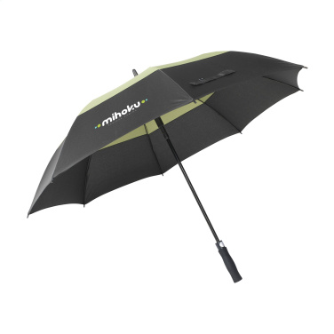 Logo trade promotional gift photo of: Morrison RPET umbrella 27 inch