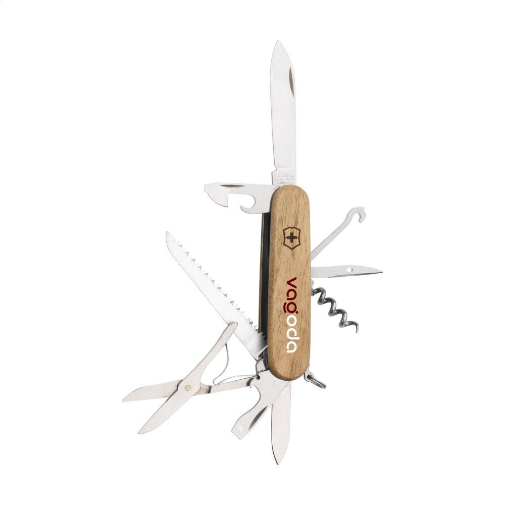 Logotrade corporate gift image of: Victorinox Huntsman Wood pocket knife