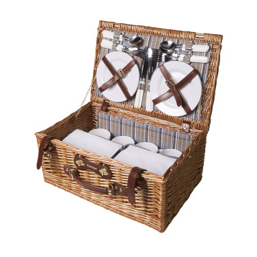 Logo trade promotional product photo of: QualityTime picnic basket