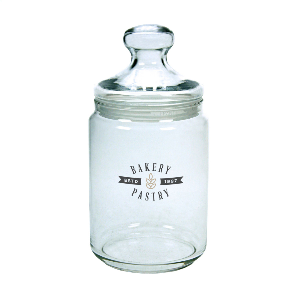 Logo trade promotional giveaway photo of: Dolci Candy jar 1 L