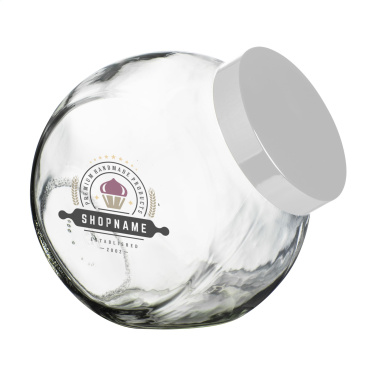 Logo trade advertising products image of: CandyStore 2 L candy jar