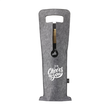 Logotrade promotional item image of: Wine Bag-to-Give GRS RPET