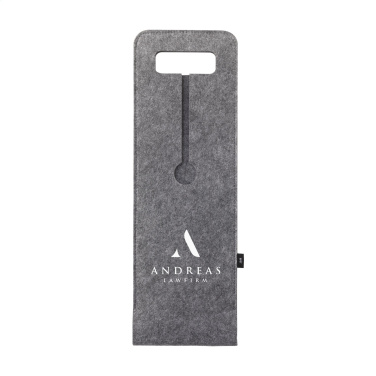 Logo trade promotional merchandise image of: Wine Bag-to-Give GRS RPET