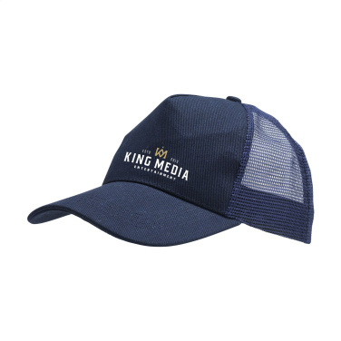 Logo trade advertising product photo of: Trucker Recycled Cotton cap
