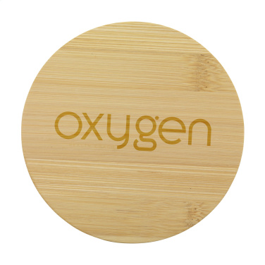 Logotrade promotional merchandise picture of: Bamboo Coaster Set