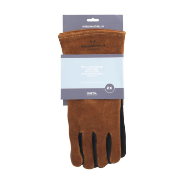 Logo trade promotional items image of: Gusta Grill BBQ Gloves