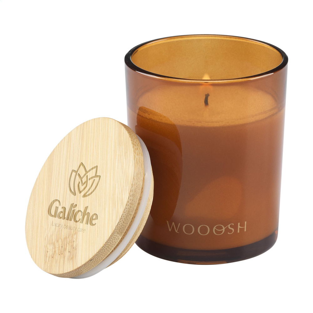Logo trade promotional products image of: Wooosh Scented Candle Musk Peach