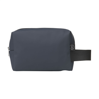 Logo trade promotional giveaway photo of: LeLennon RCS Recycled PU Toiletry Bag