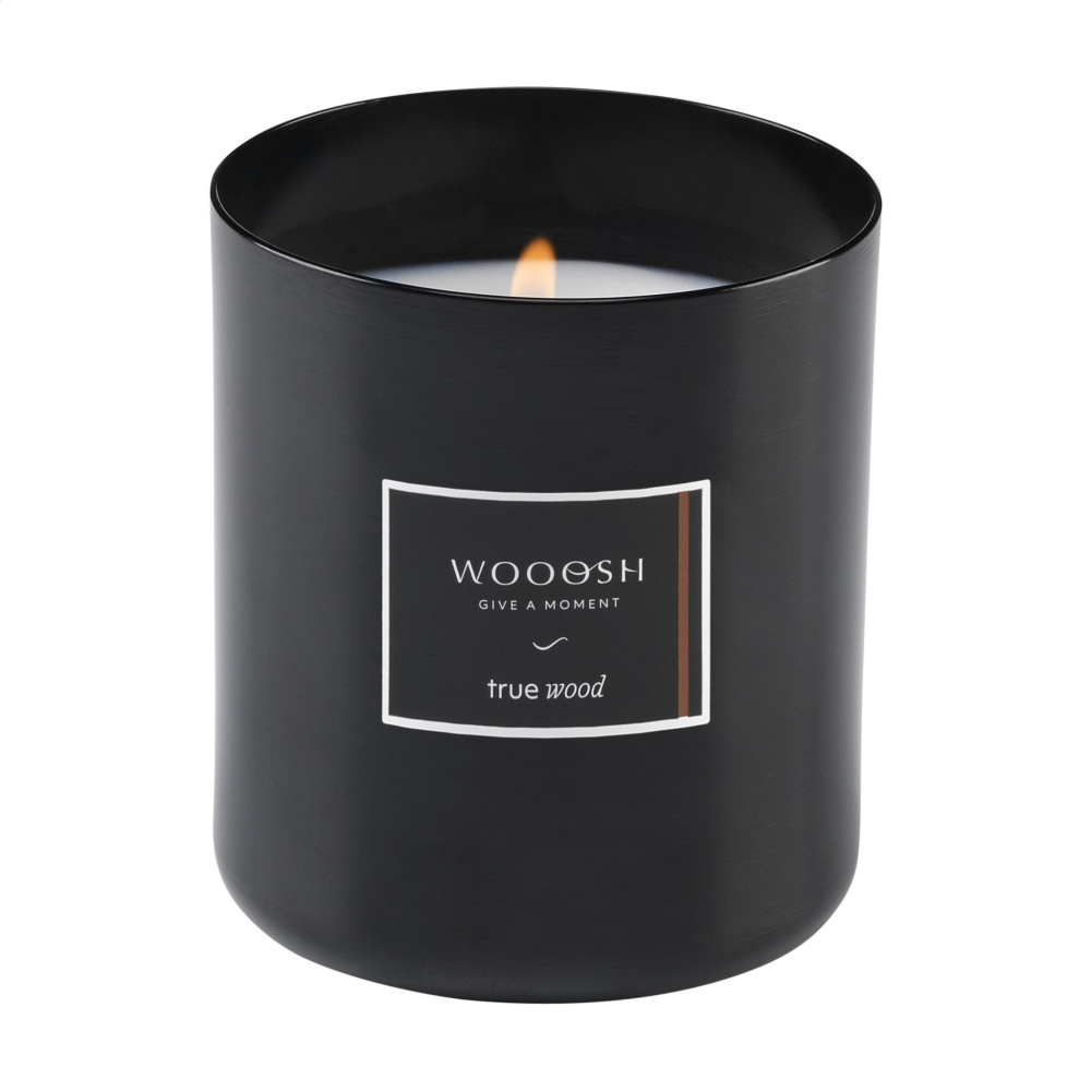 Logo trade promotional gifts picture of: Wooosh Scented Candle True Wood X-Mas