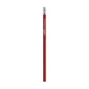 Logo trade promotional giveaway photo of: Topic varnished pencil