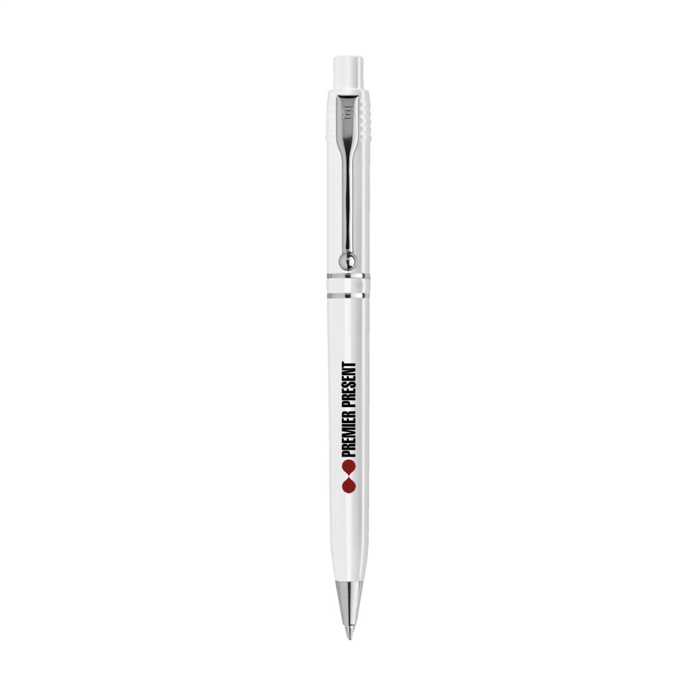 Logo trade promotional item photo of: Stilolinea Raja Chrome pen