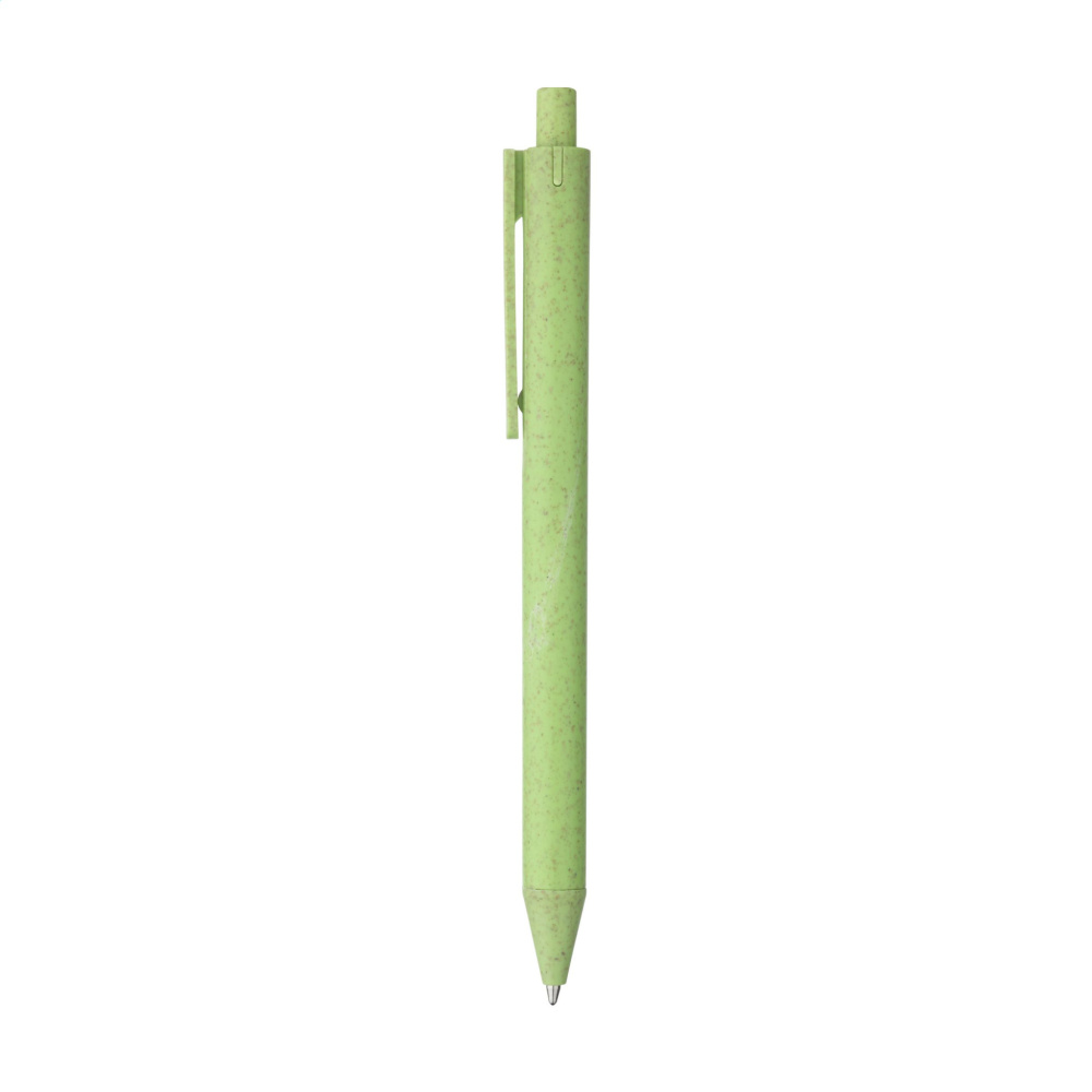 Logo trade promotional merchandise photo of: Wheat-Cycled wheat straw pen