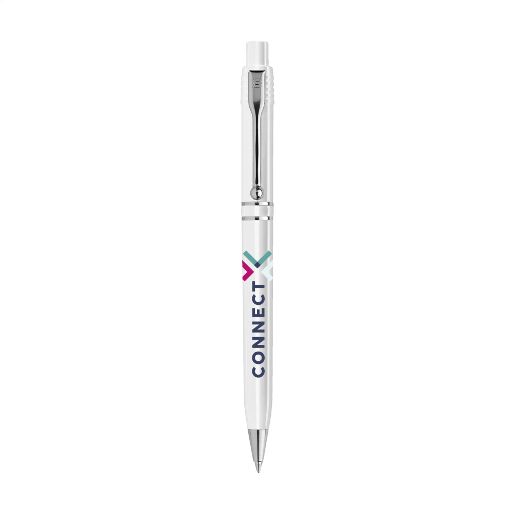 Logo trade advertising products picture of: Stilolinea Raja Chrome Recycled pen