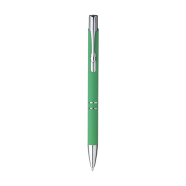 Logotrade advertising product picture of: Ebony Soft Touch Accent pen