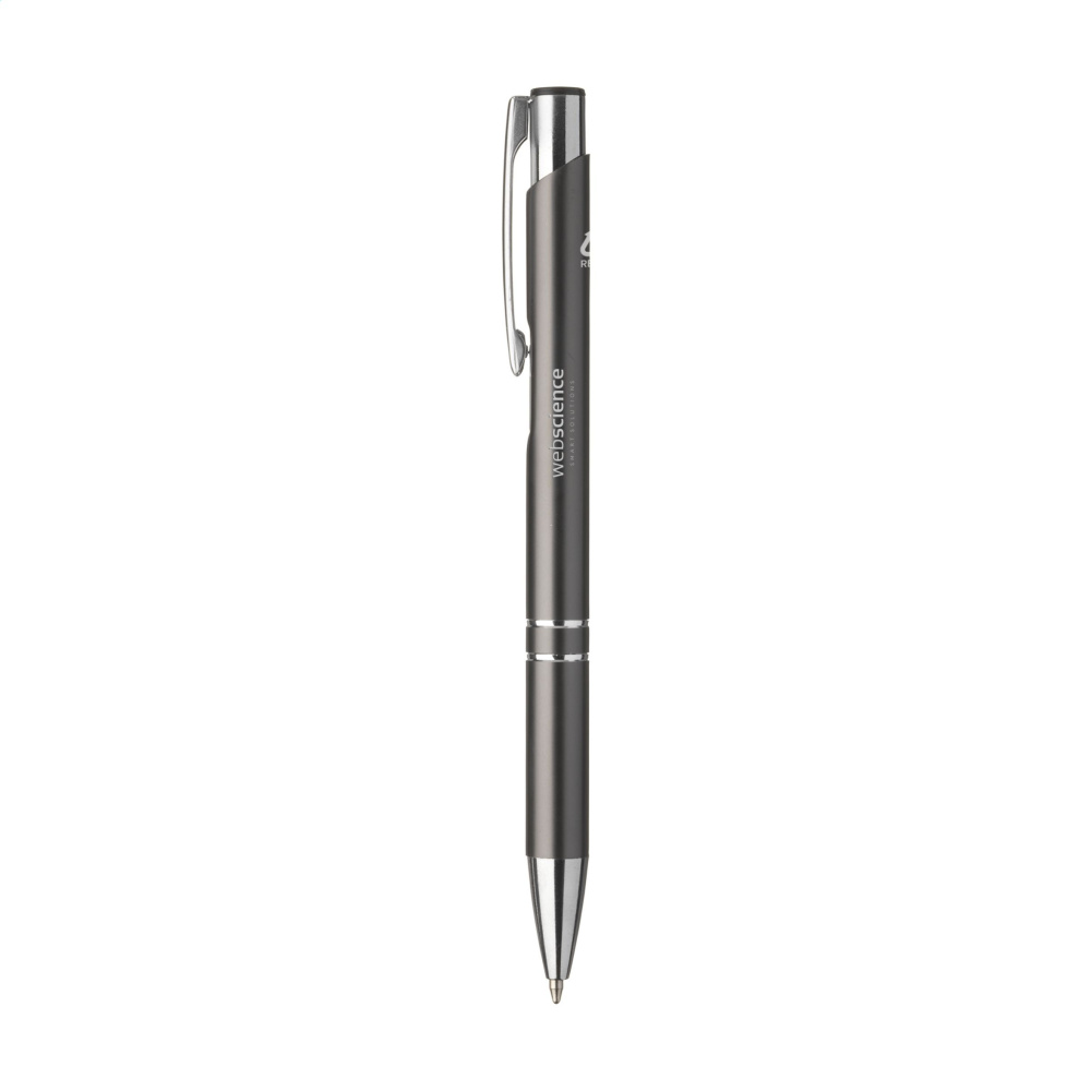 Logotrade promotional gifts photo of: Ebony Recycled Alu pens