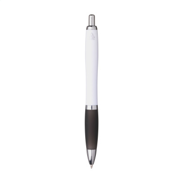 Logo trade promotional item photo of: Athos Trans GRS Recycled ABS pen