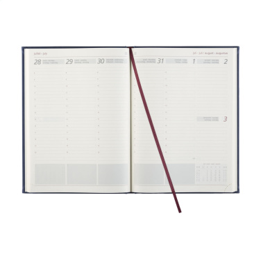 Logo trade promotional giveaways picture of: Euromax Balacron diary A4 4-languages