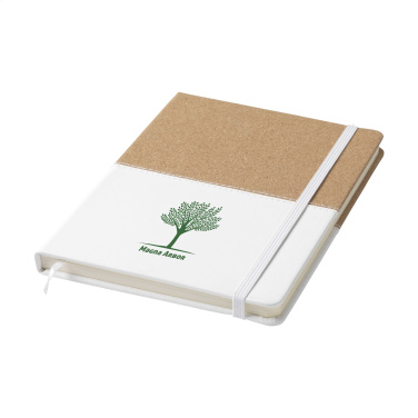 Logotrade business gift image of: Journal Cork Paper Notebook