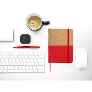 Logo trade business gift photo of: Journal Cork Paper Notebook