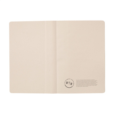 Logotrade promotional merchandise photo of: Sugarcane Paper Notebook A5