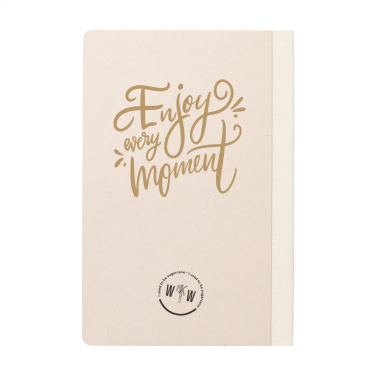 Logotrade promotional item image of: Sugarcane Paper Notebook A5